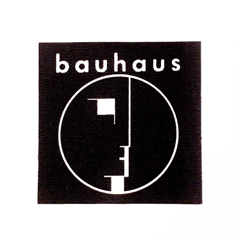 Bauhaus Screen Printed Canvas Patch